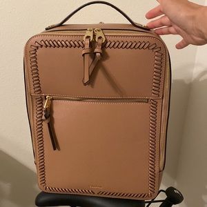 Calpak Kaya Caramel laptop backpack